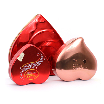 心形巧克力禮品鐵皮盒